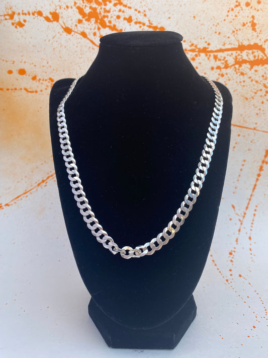 925 Silver Curb chain
