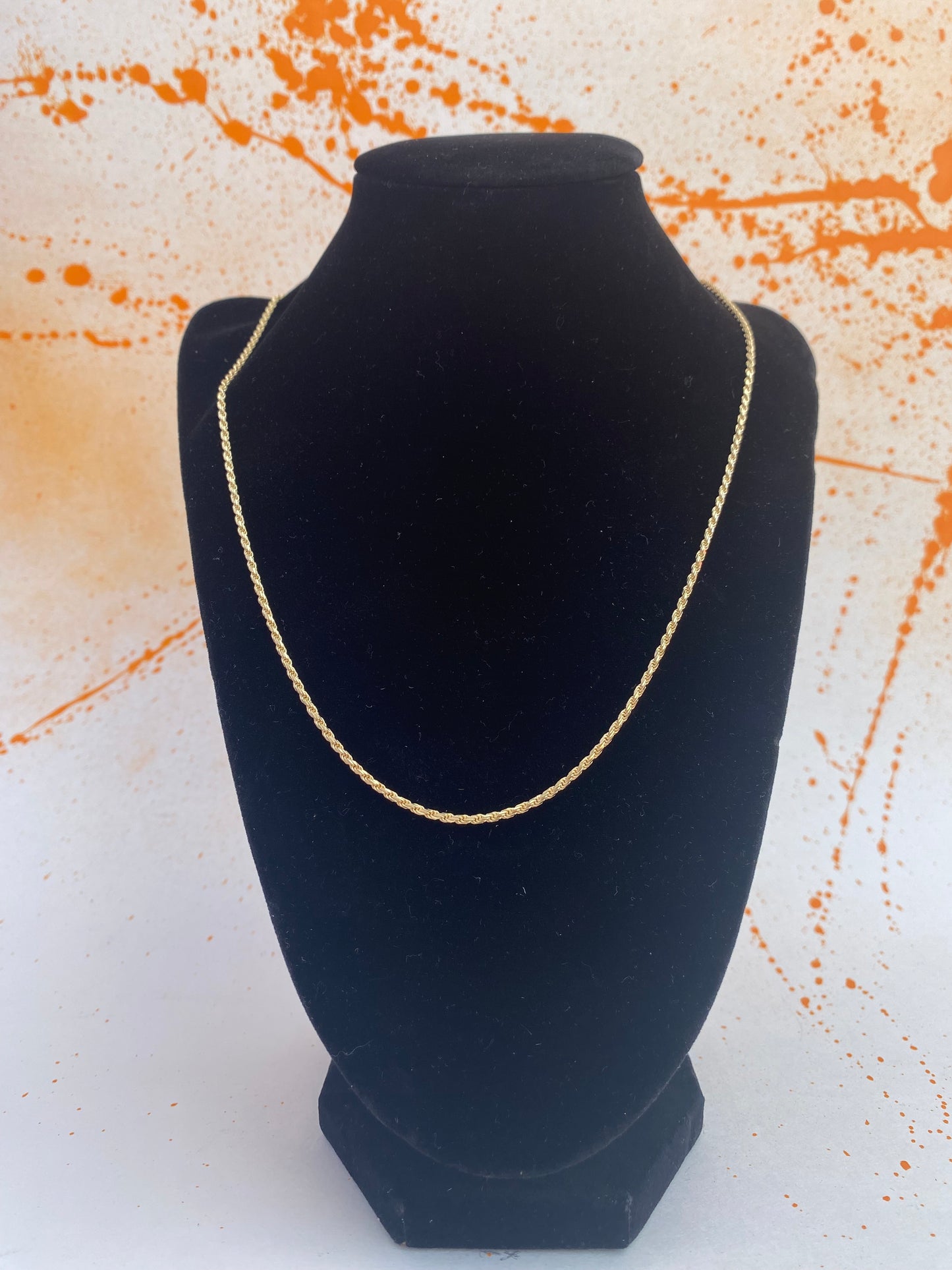 Gold filled Rope chain