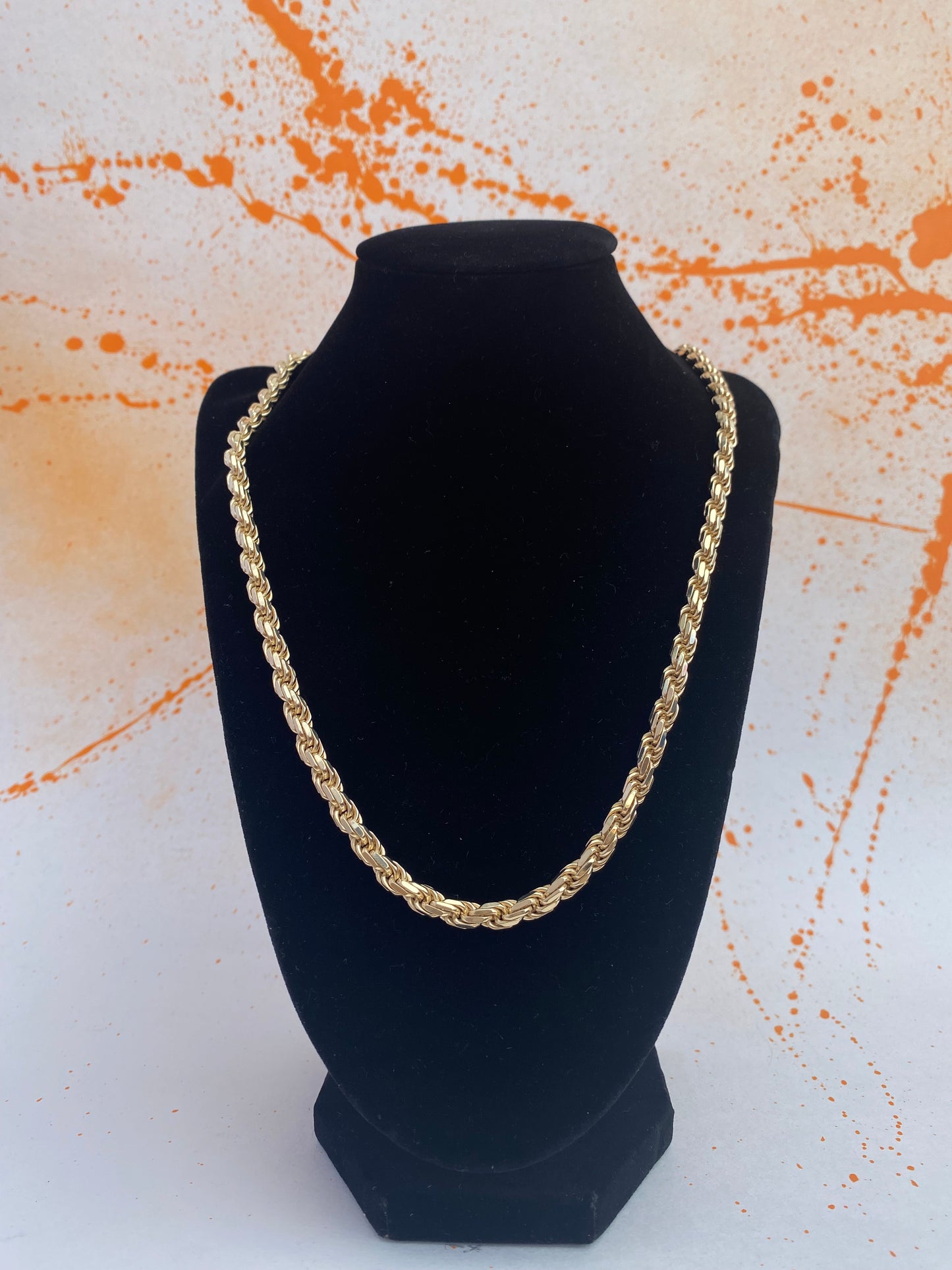 Gold filled Rope chain