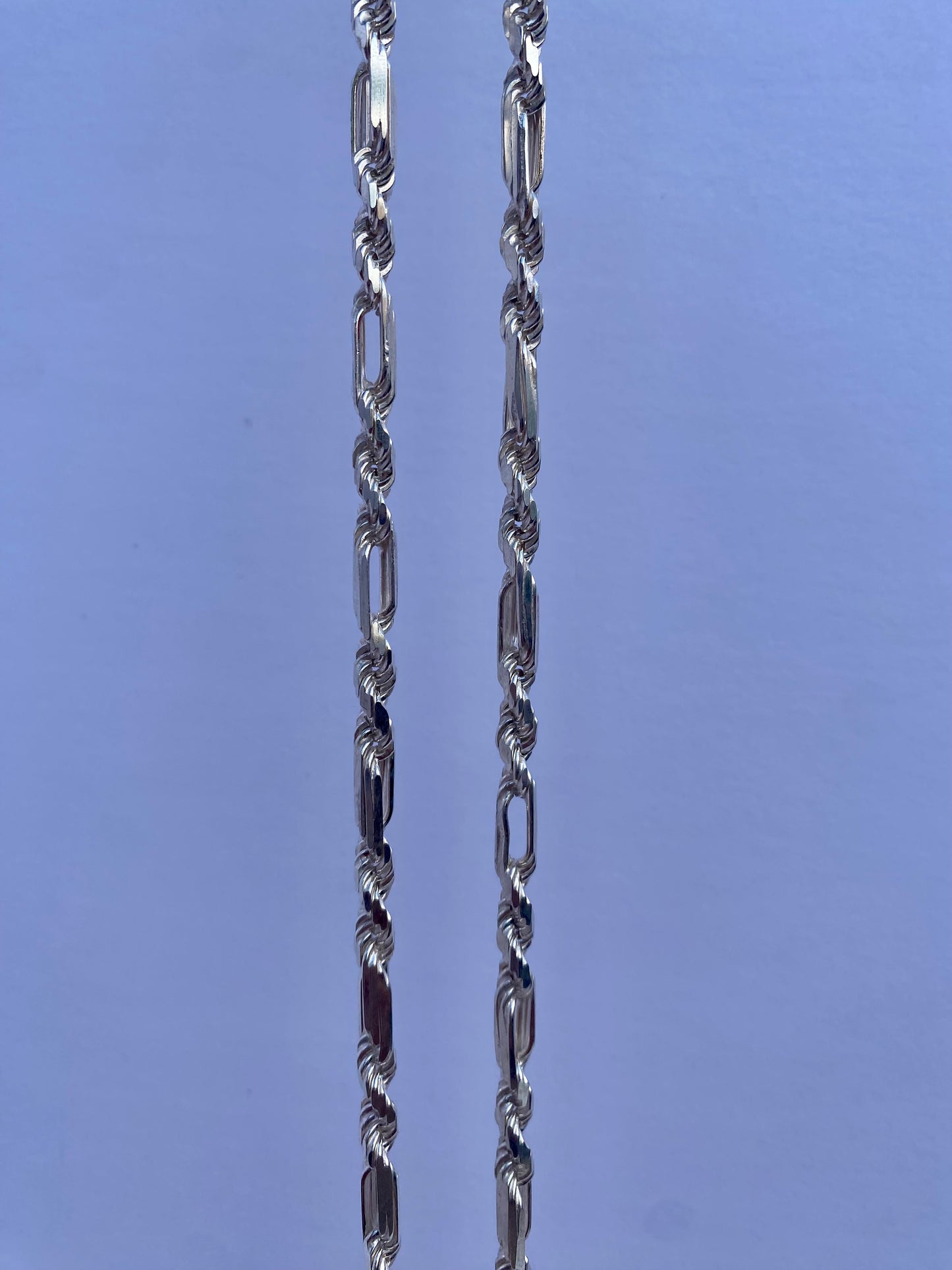 925 Silver Fig/Rope chain